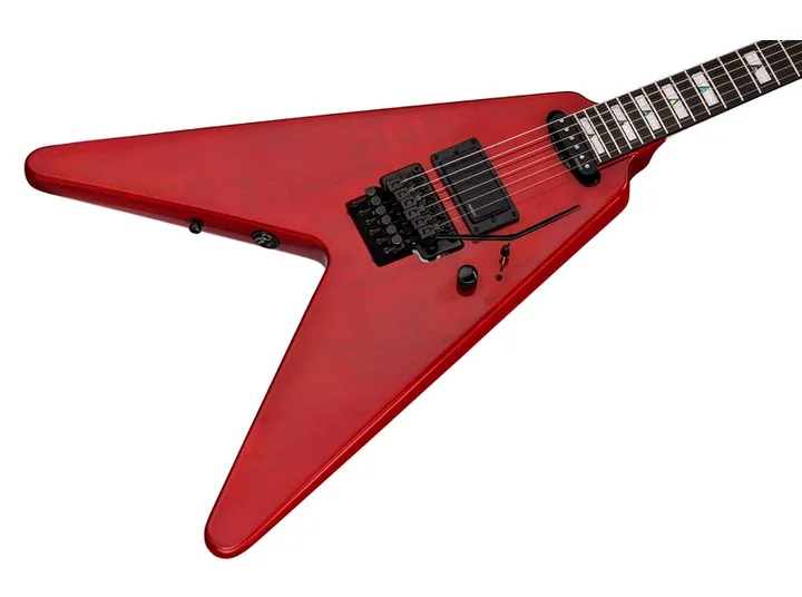 Framus Artist Line Shark WH 1 FR RBL, corpo e verniciatura in primo piano
