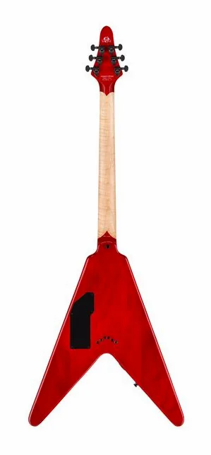 Framus Artist Line Shark WH 1 TP MRB, vista posteriore del corpo