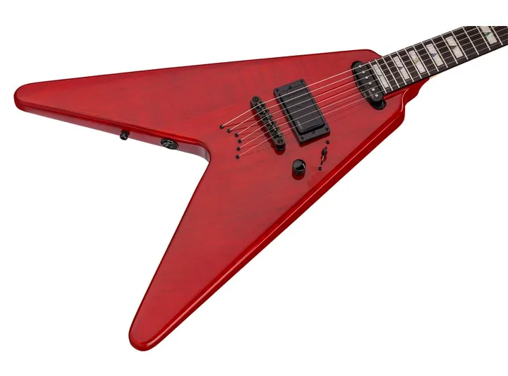 Framus Artist Line Shark WH 1 TP MRB, vista posteriore del corpo