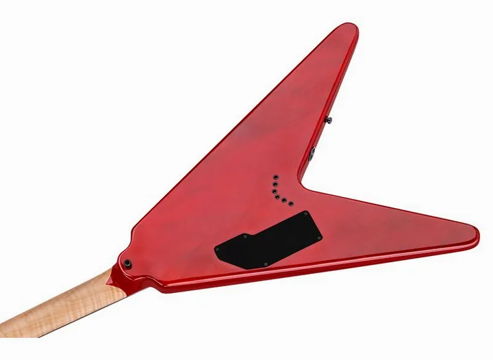 Framus Artist Line Shark WH 1 TP MRB, paletta con meccaniche e logo
