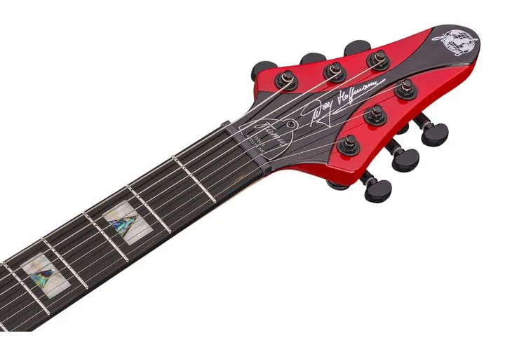 Framus Artist Line Shark WH 1 TP MRB, curve del body viste dall'alto