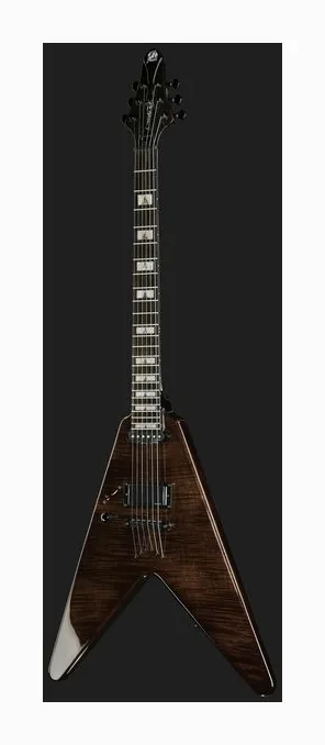 Framus Artist Line Shark WH 1 TP LH B, capotasto e prime posizioni della tastiera
