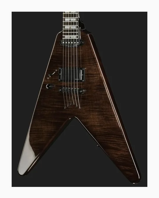 Framus Artist Line Shark WH 1 TP LH B, pickup e manopole dei controlli