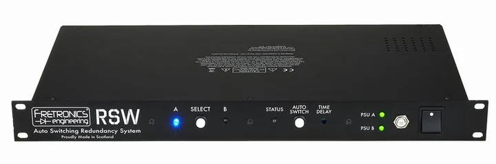 Fretronics RSW Auto Redundancy System, led e interruttore a pedale