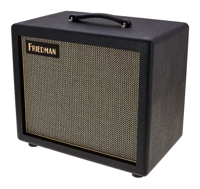 Friedman 112 Vintage Cabinet, logo e finiture del pannello frontale