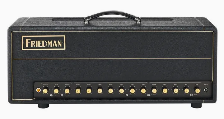 Friedman BE-100 Deluxe Head, retro con le prese di collegamento