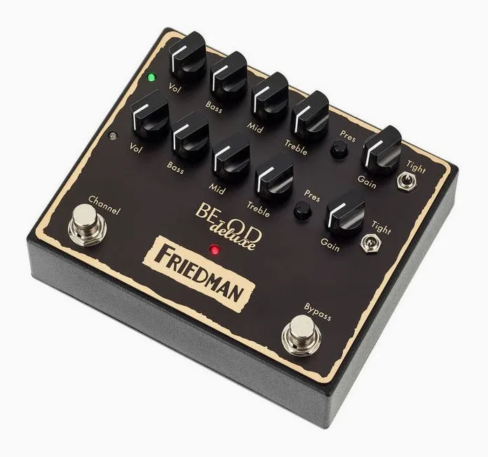 Friedman BE-OD Deluxe Overdrive visto di fronte