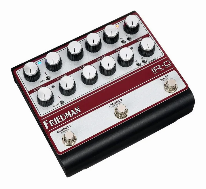 Friedman IR-D Black/Silver/Red LTD, vista laterale del cabinet