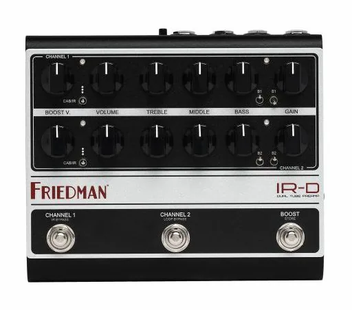 Friedman IR-D Dual Tube Preamp, angolo del cabinet