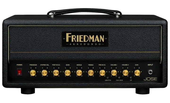 Friedman Jose 20 Series Tribute Head, griglia dell'altoparlante