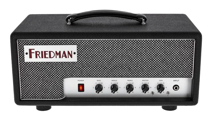 Friedman Little Sister Head, retro con le prese di collegamento