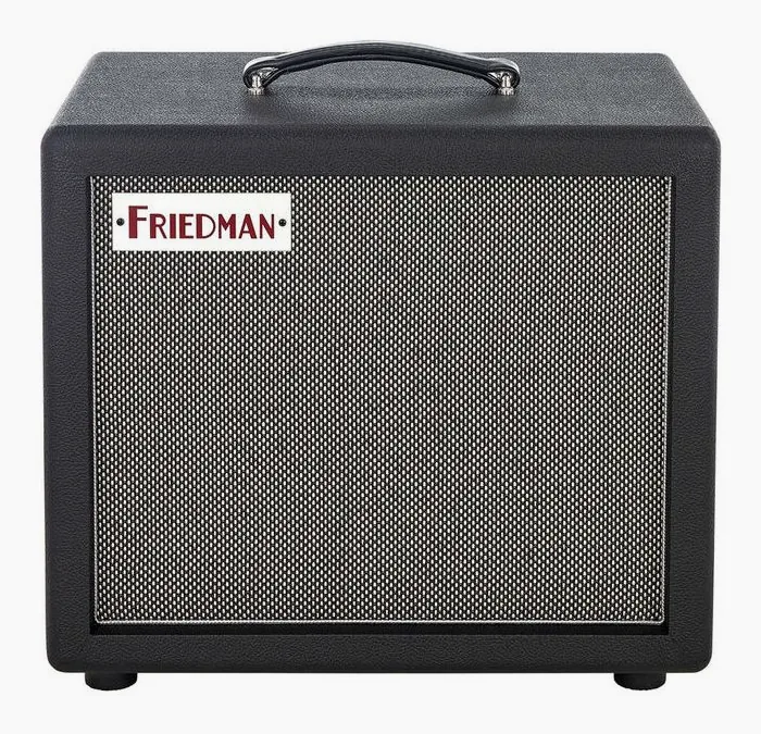 Friedman Mini Dirty Shirley 112 Cab, logo e finiture del pannello frontale
