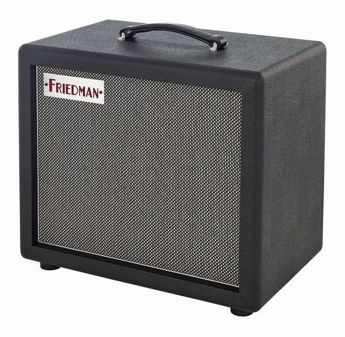 Friedman Mini Dirty Shirley 112 Cab inquadrato di fronte su sfondo neutro