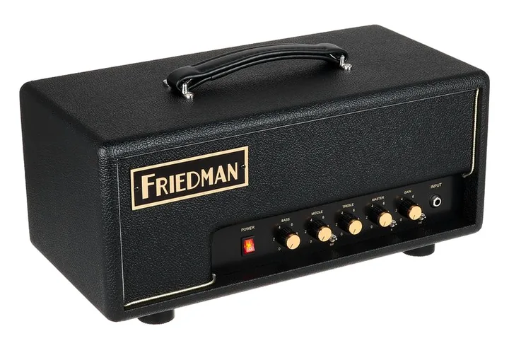 Friedman Pink Taco V2 Head, vista dall'alto della testata