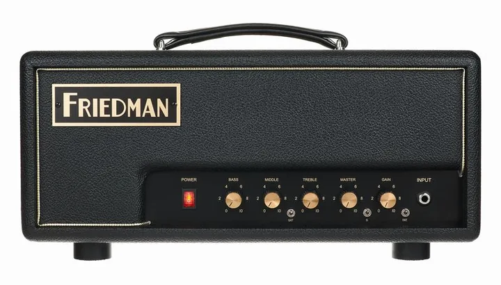 Friedman Pink Taco V2 Head, logo e finiture del pannello frontale