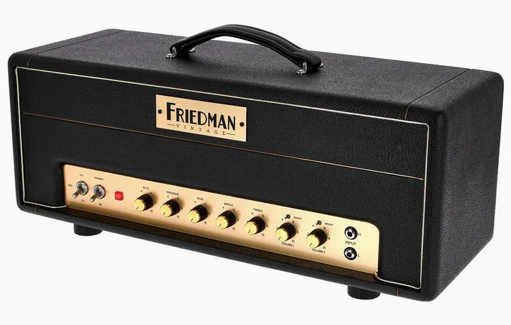 Friedman Plex Head fotografato frontalmente