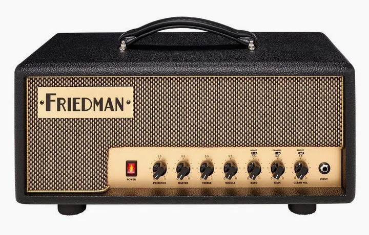 Friedman Runt-20 Head, pannello dei controlli in primo piano