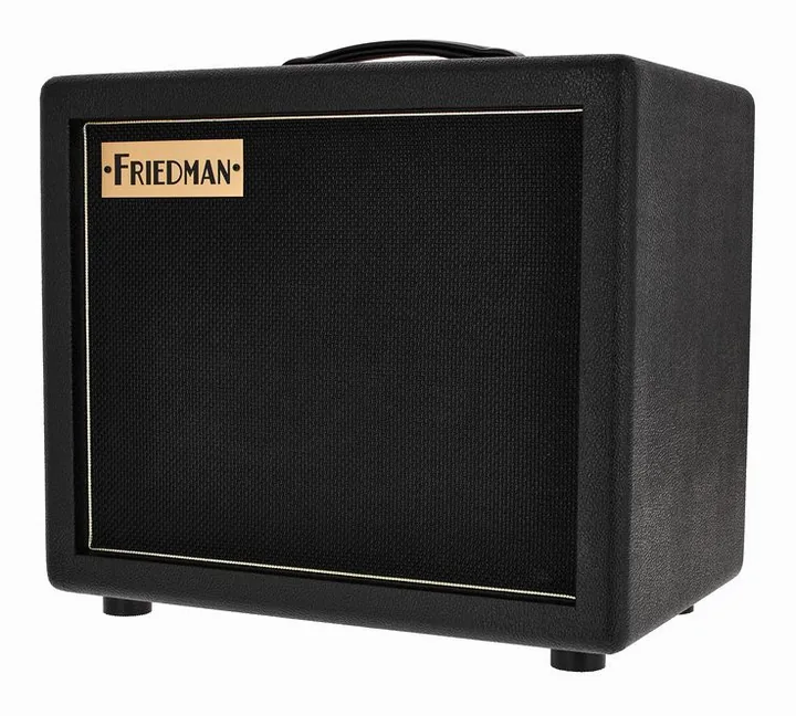 Friedman Small 112 Black Cabinet, retro con le prese di collegamento
