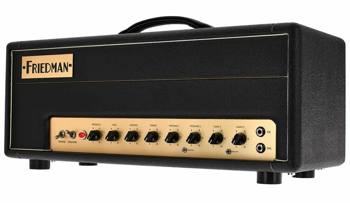Friedman Small Box, retro con le prese di collegamento