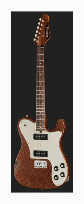 Friedman Vintage T-AMMHC-Q0K-DN242, manico e tastiera visti di lato