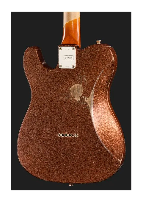 Friedman Vintage T-AMMHC-Q0K-DN242, manico e tastiera visti di lato