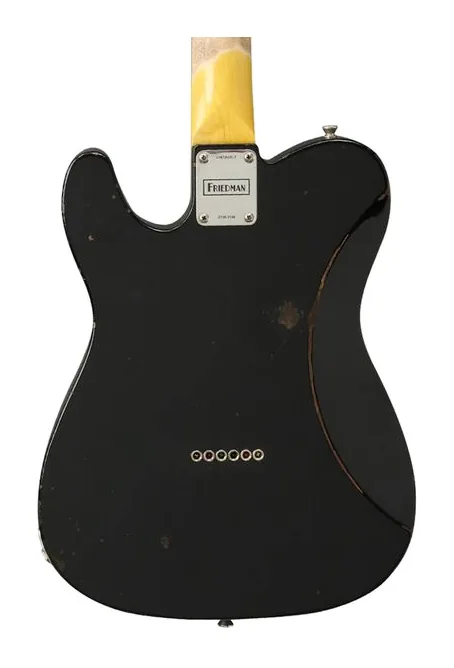 Friedman Vintage T-AMRHN-909-ZN042-X9SB, manico e tastiera visti di lato