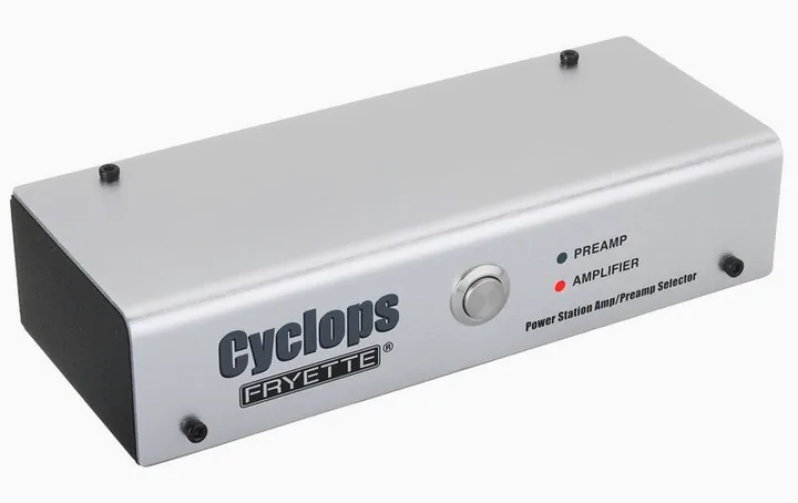 Fryette Cyclops Power Station A/B Sw., grafica del pannello superiore