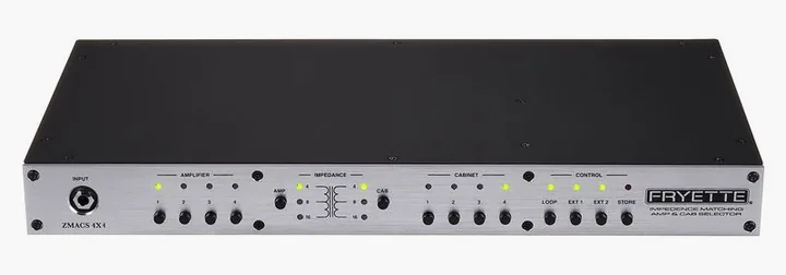 Fryette ZMACS 4x4 Amp/Cab Switch, led e interruttore a pedale