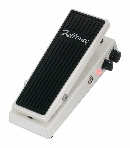 Fulltone Custom Shop Supa-Wah inquadrato di fronte su sfondo neutro