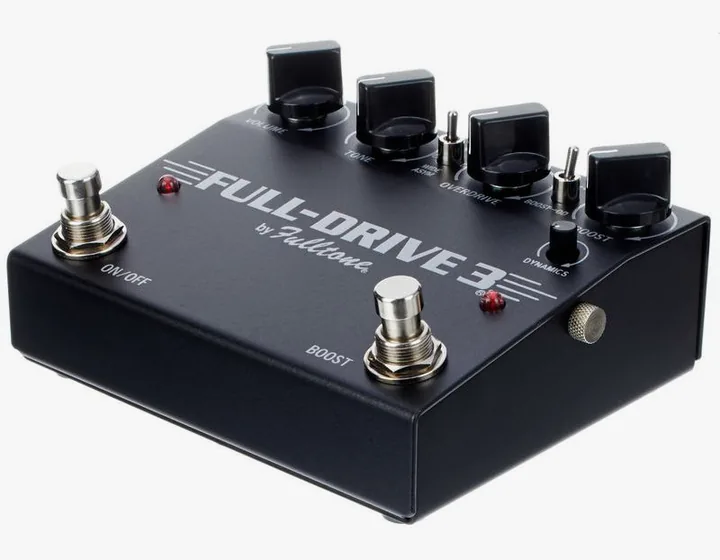 Fulltone Full-Drive 3, grafica del pannello superiore