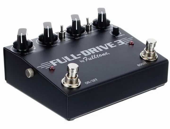 Fulltone Full-Drive 3, footswitch in primo piano