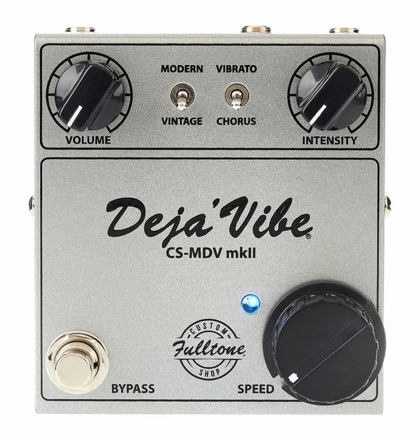 Fulltone Mini Deja Vibe MK 2, grafica del pannello superiore