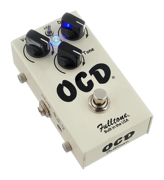 Fulltone OCD Overdrive V2, led e interruttore a pedale