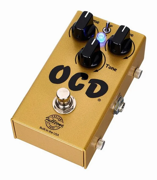 Fulltone OCD Overdrive V2 Gold LTD visto di fronte