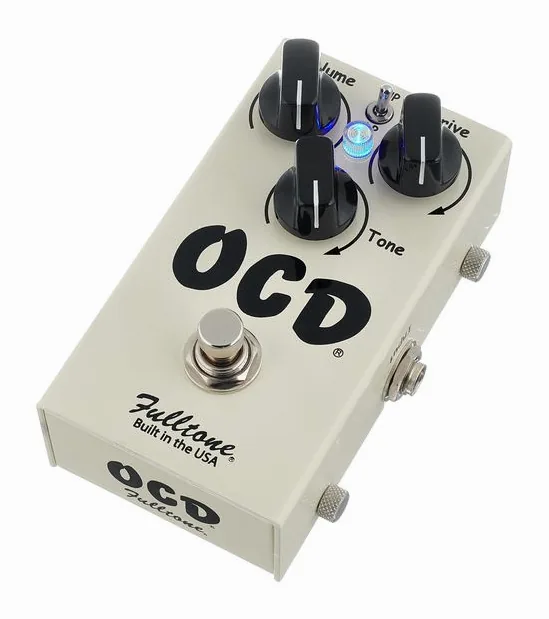 Fulltone OCD Overdrive V2 in primo piano frontale