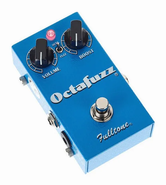 Fulltone Octafuzz OF-2, ingressi e uscite laterali