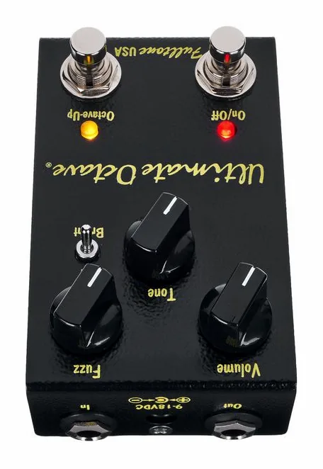 Fulltone Ultimate Octave Fuzz/Octave, led e interruttore a pedale