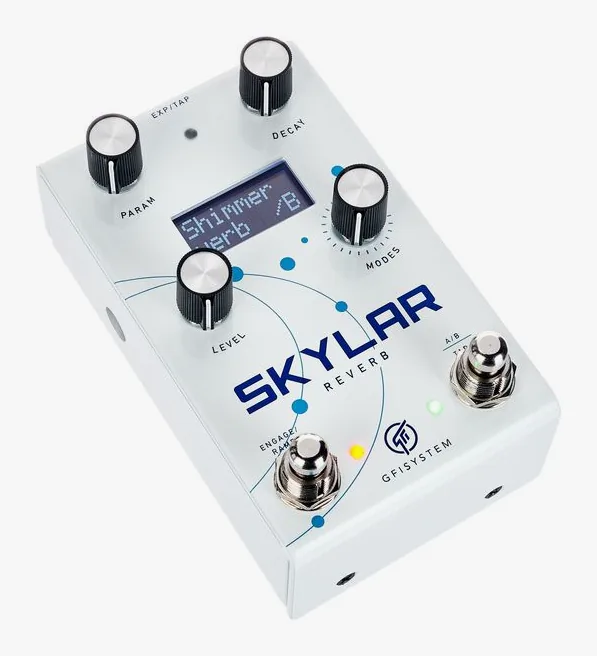 GFI System Skylar Reverb, manopole viste dall'alto