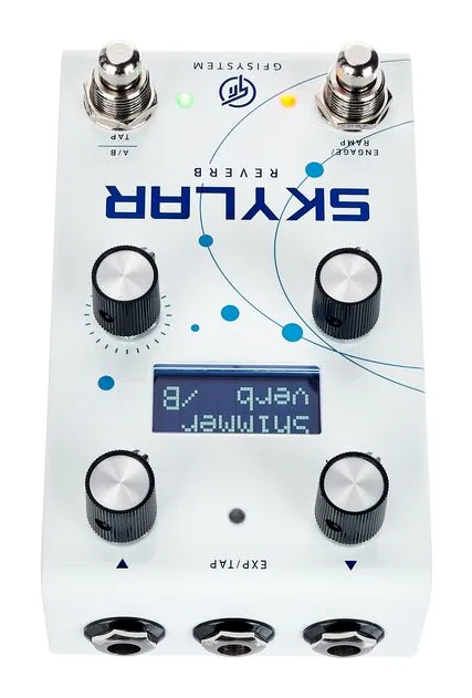 GFI System Skylar Reverb, grafica del pannello superiore