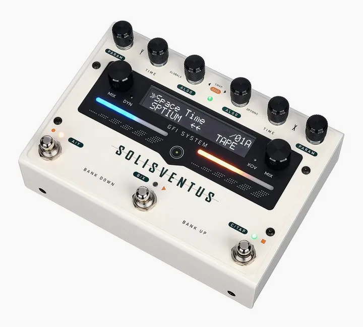 GFI System Solis Ventus Reverb & Delay visto di fronte