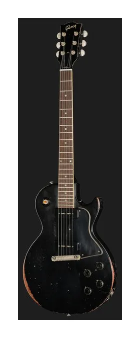 Gibson 57 Les Paul Special EB UHA CS, corpo e verniciatura in primo piano