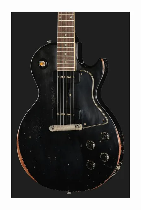 Gibson 57 Les Paul Special EB UHA CS, corpo e verniciatura in primo piano