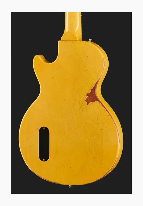 Gibson 57 LP Junior SC TV Yellow HA, pickup e manopole dei controlli