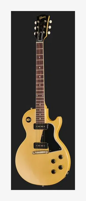 Gibson 57 LP Special SC TV Yellow ULA, pickup e manopole dei controlli