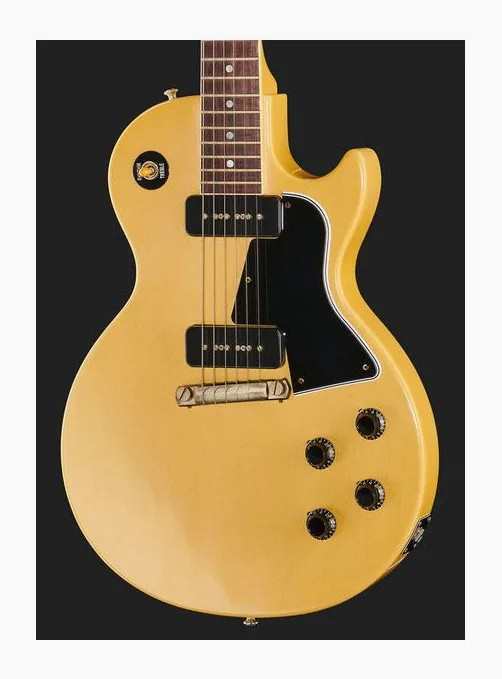 Gibson 57 LP Special SC TV Yellow ULA, manico e tastiera visti di lato