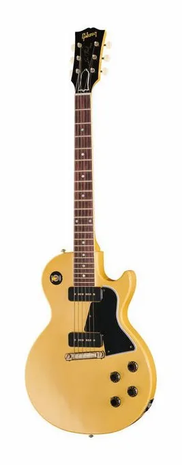 Gibson 57 LP Special SC TV Yellow ULA in primo piano frontale