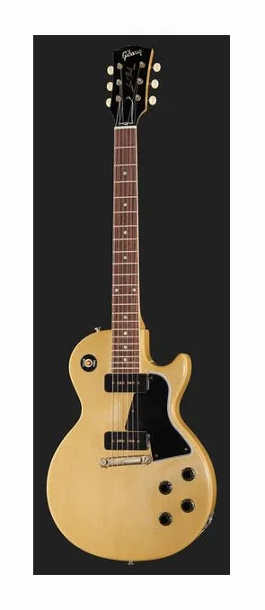 Gibson 57 LP Special SC TVY VOS NH, curve del body viste dall'alto