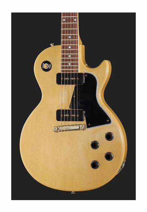 Gibson 57 LP Special SC TVY VOS NH, capotasto e prime posizioni della tastiera