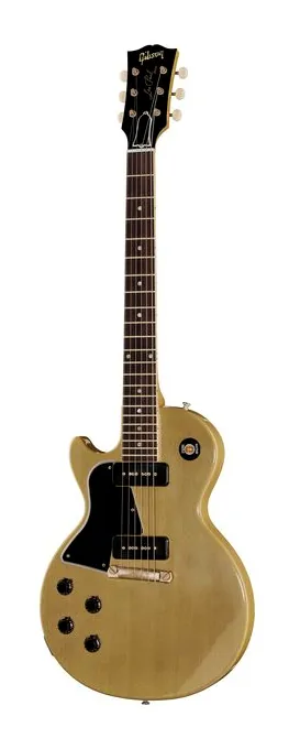 Gibson 57 LP Special SC TVY VOS LH visto di fronte