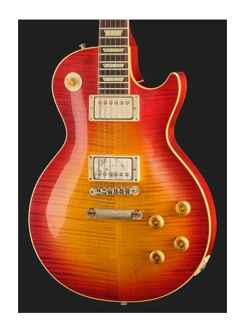 Gibson 59 Les Paul FactoryB HPT LA #2, manico e tastiera visti di lato